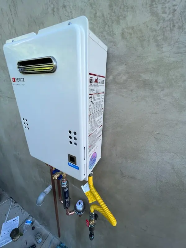 Tankless water heater installation for Woodlawn homes